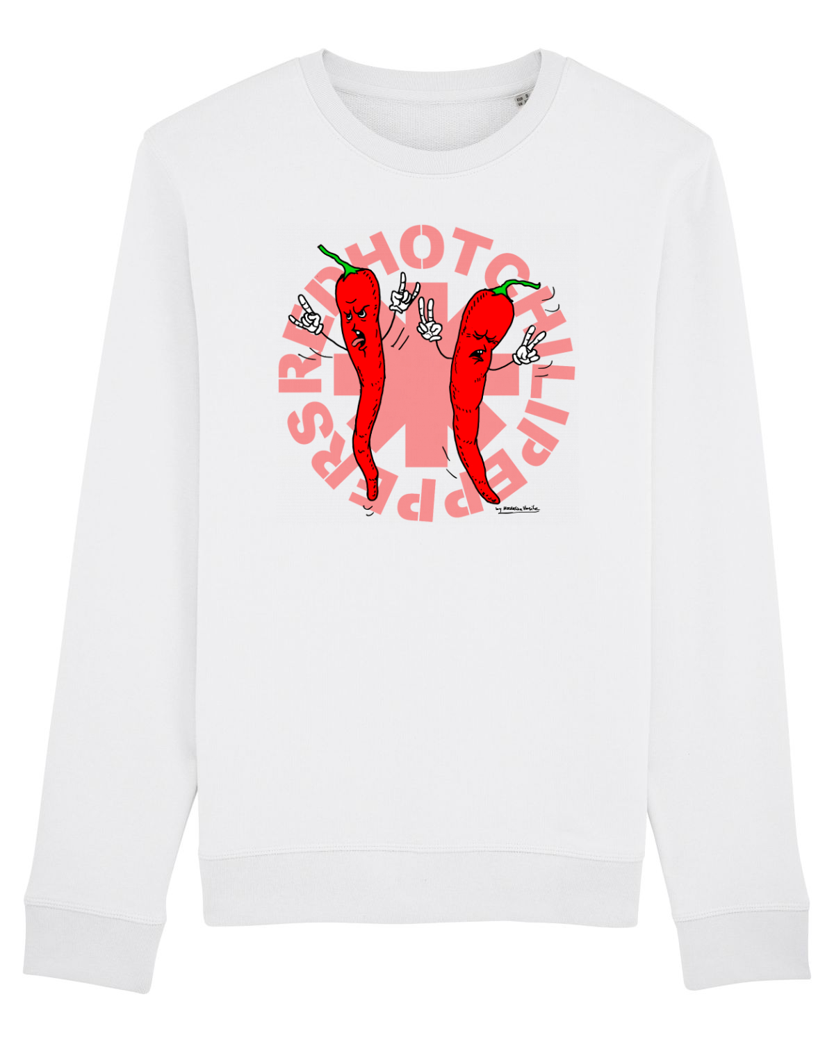 Bluză mânecă lungă Unisex Rise White