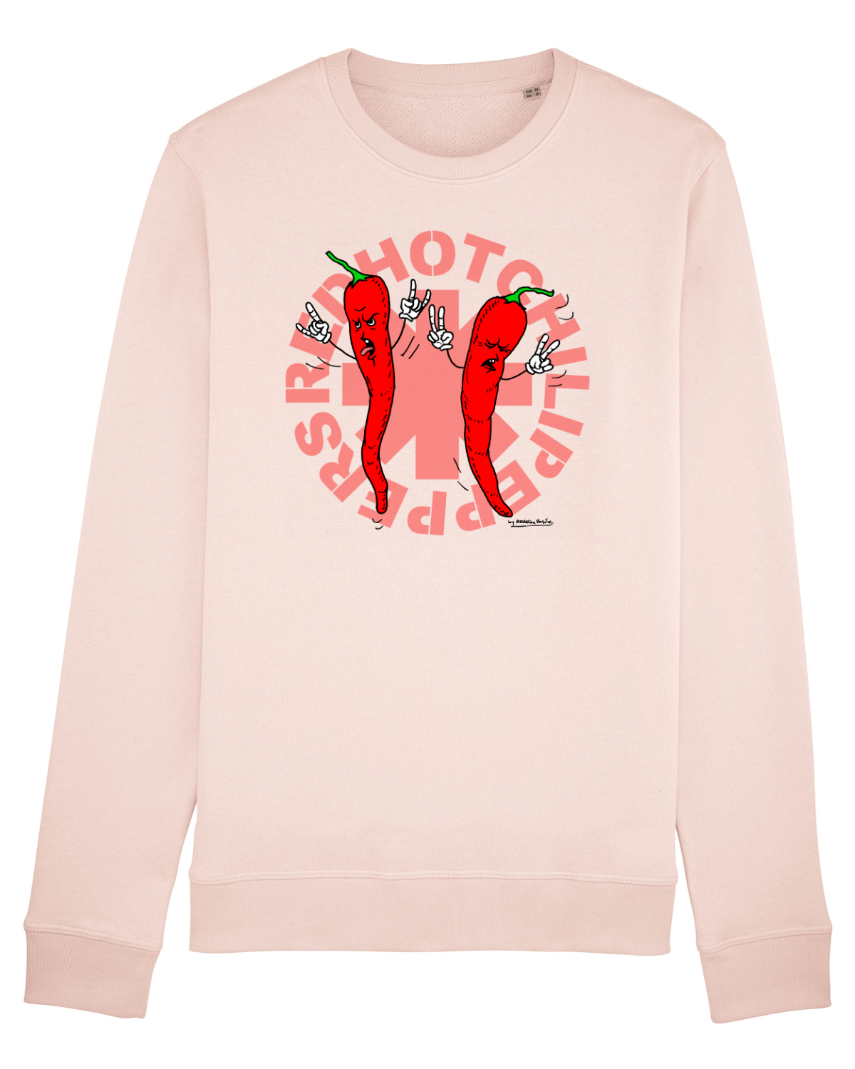Bluză mânecă lungă Unisex Rise Candy Pink
