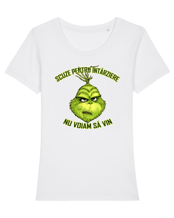 Scuze pentru intarziere, nu voiam sa vin  White
