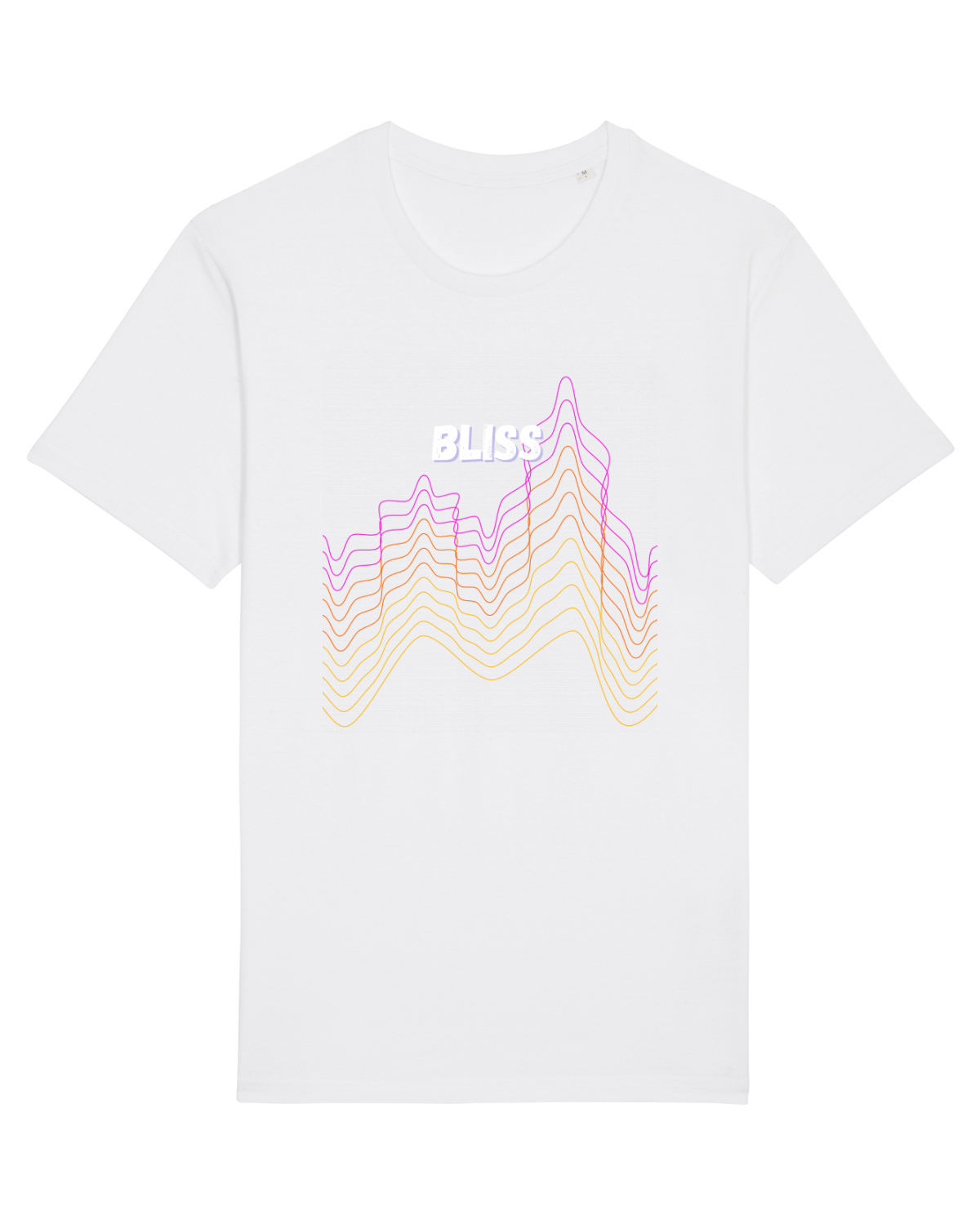 Tricou mânecă scurtă Unisex Rocker White