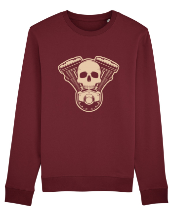 Skull Burgundy