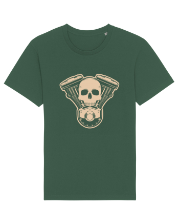 Skull Bottle Green