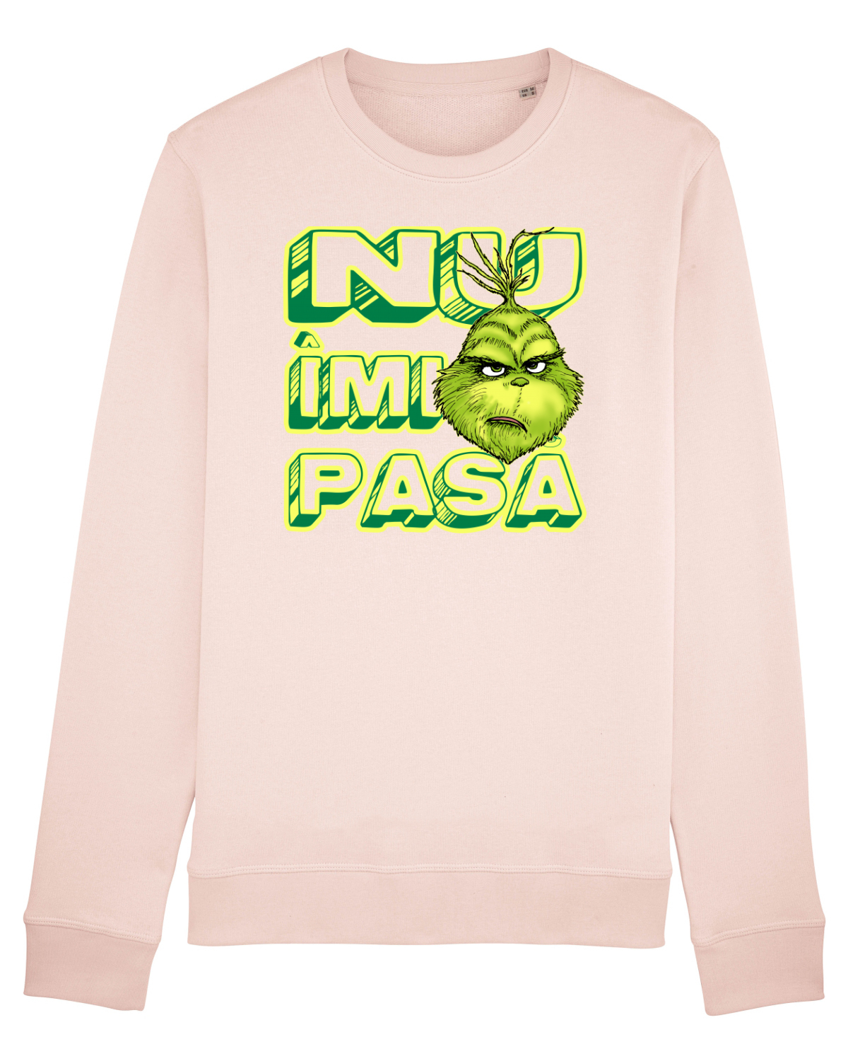 Bluză mânecă lungă Unisex Rise Candy Pink