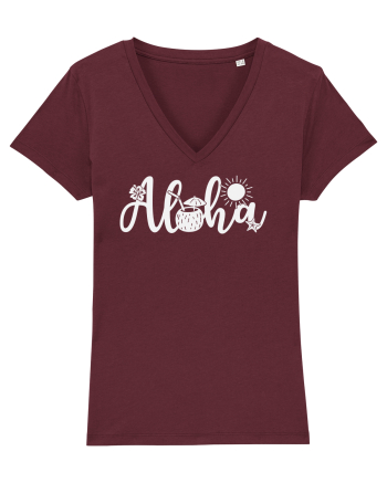 Aloha   Burgundy