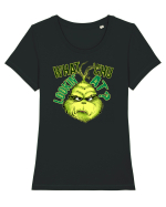 WHAT ARE YOU LOOKING AT? Tricou mânecă scurtă guler larg fitted Damă Expresser