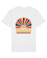 Retro 70s Style Hippie Sunshine Tricou mânecă scurtă Unisex Rocker