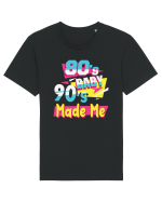 Retro 80s Baby 90s Made Me Tricou mânecă scurtă Unisex Rocker
