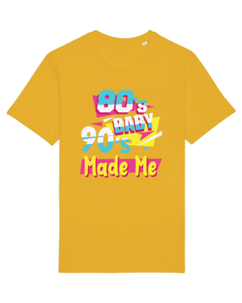 Retro 80s Baby 90s Made Me Spectra Yellow