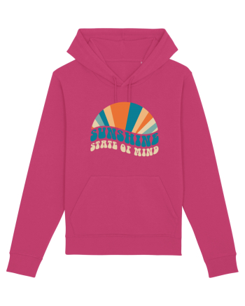 Sunshine State of Mind Retro Sunset Raspberry