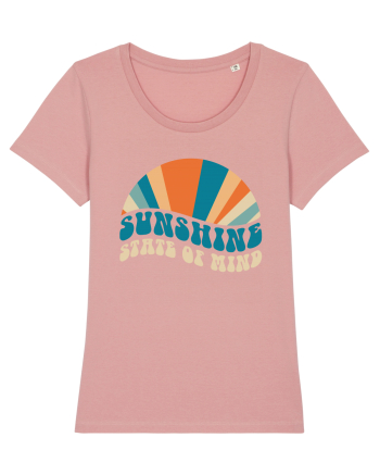 Sunshine State of Mind Retro Sunset Canyon Pink