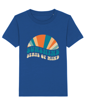 Sunshine State of Mind Retro Sunset Majorelle Blue