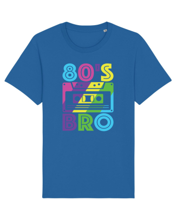 This Is My 80s Bro Style Vintage Royal Blue