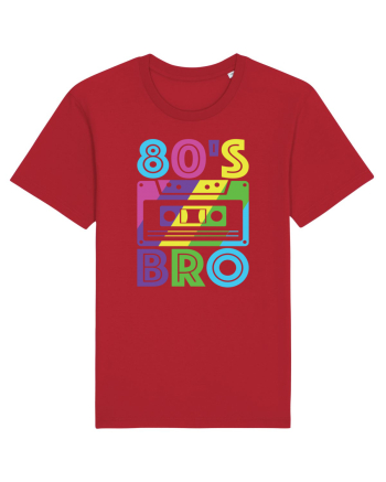 This Is My 80s Bro Style Vintage Red