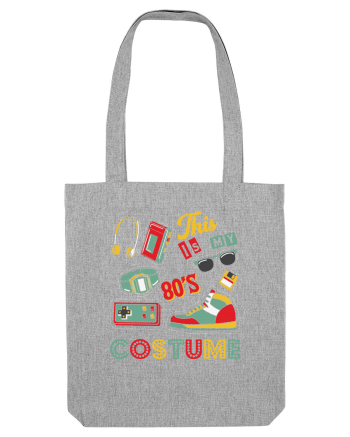 This Is My 80s Costume 1980s Style Heather Grey