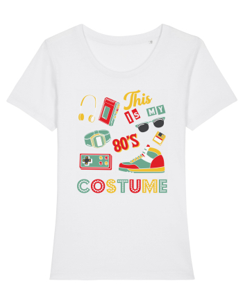 This Is My 80s Costume 1980s Style White