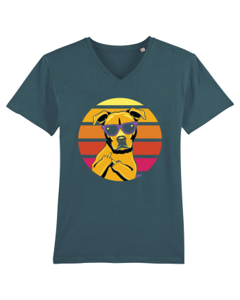 Thug Dog 80s Retro Style Stargazer