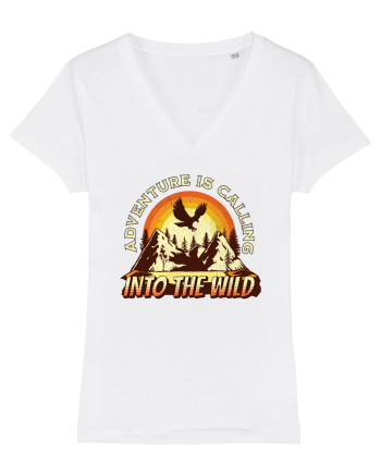 Adventure is calling into the wild White