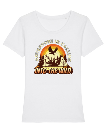 Adventure is calling into the wild White