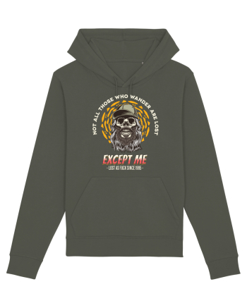 Not all those who wander are lost - Except me Khaki
