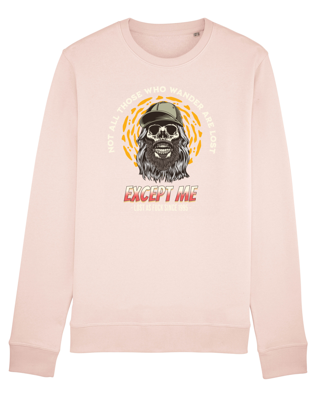 Bluză mânecă lungă Unisex Rise Candy Pink