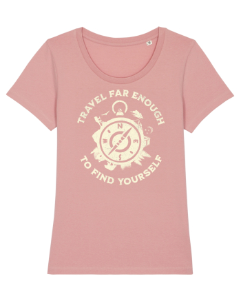 Travel far enough to find yourself Canyon Pink