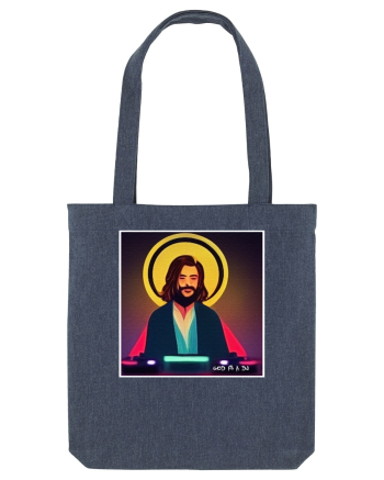 god is a dj Midnight Blue