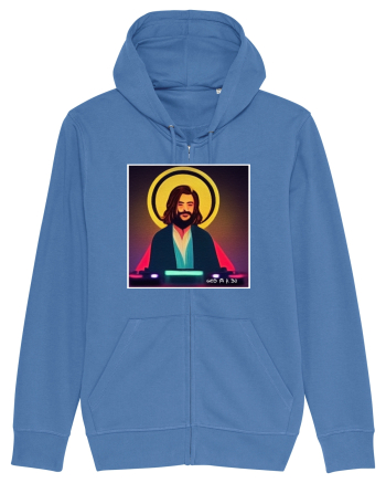 god is a dj Bright Blue