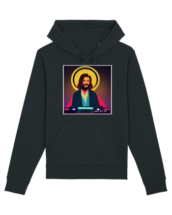god is a dj Black