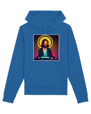 god is a dj Royal Blue