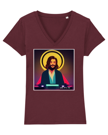 god is a dj Burgundy