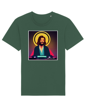 god is a dj Bottle Green