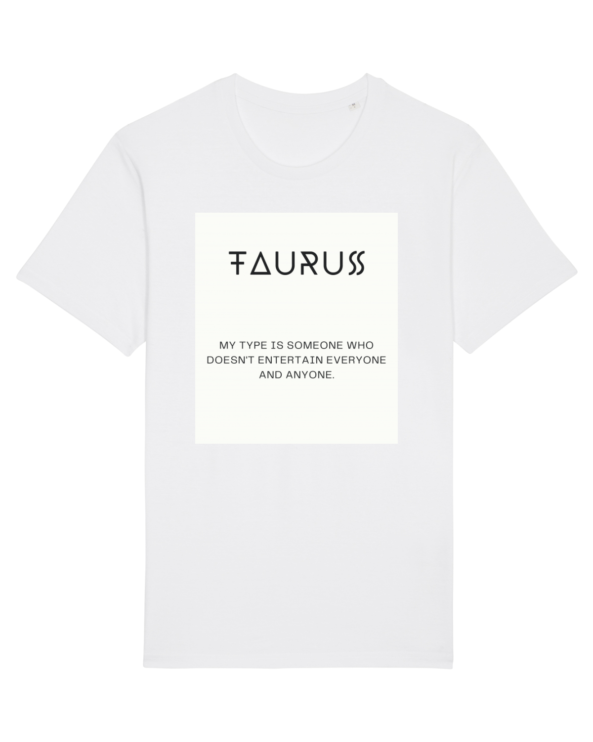 Tricou mânecă scurtă Unisex Rocker White