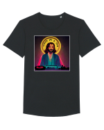dj jesus Tricou mânecă scurtă guler larg Bărbat Skater