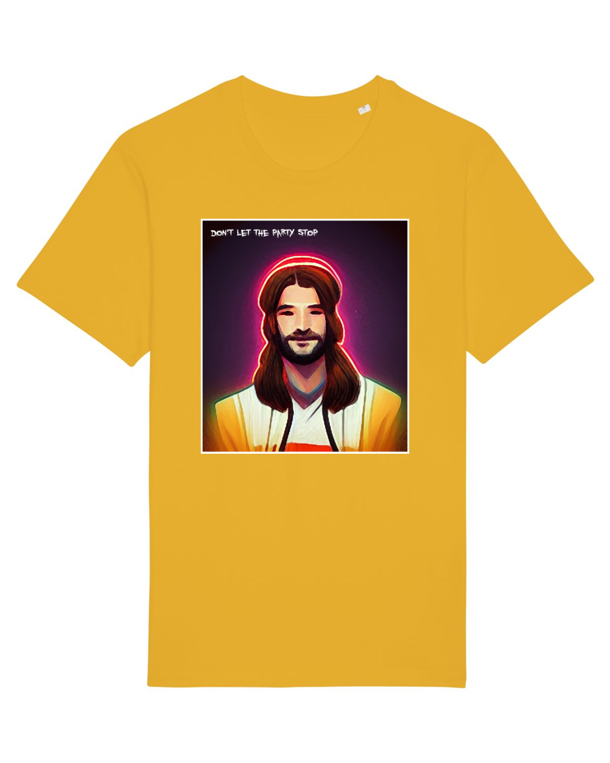 Tricou mânecă scurtă Unisex Rocker Spectra Yellow