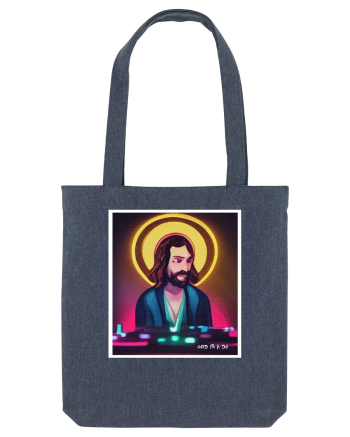 jesus is a dj Midnight Blue