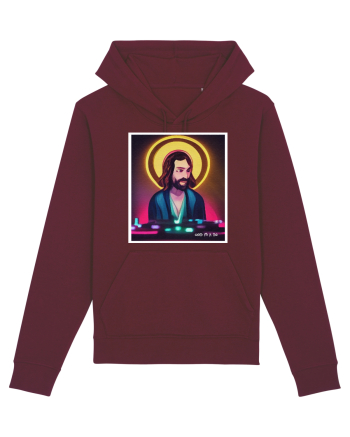 jesus is a dj Burgundy
