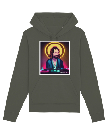 jesus is a dj Khaki