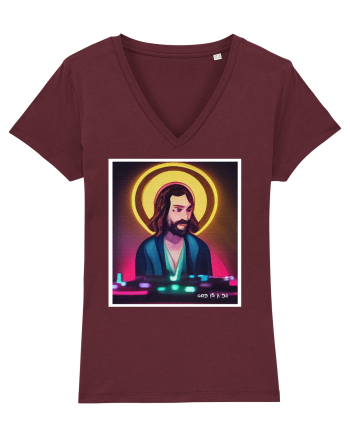 jesus is a dj Burgundy