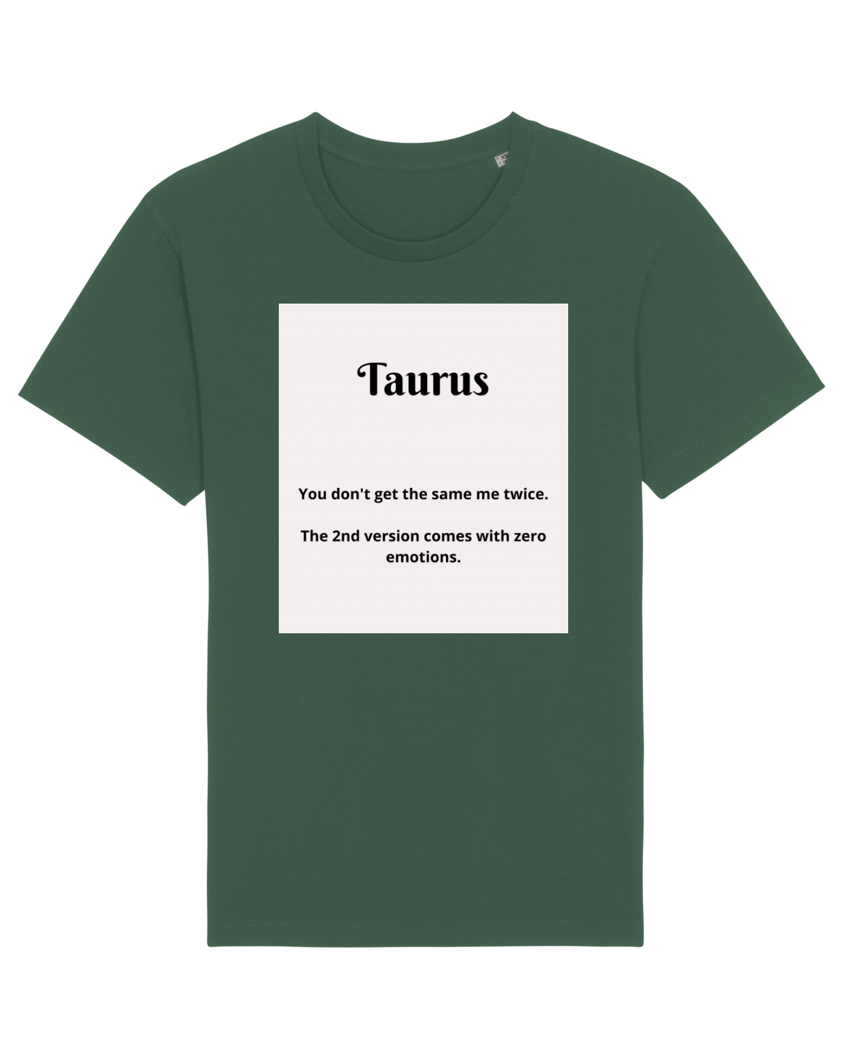 Tricou mânecă scurtă Unisex Rocker Bottle Green