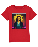 isus is dj Tricou mânecă scurtă  Copii Mini Creator