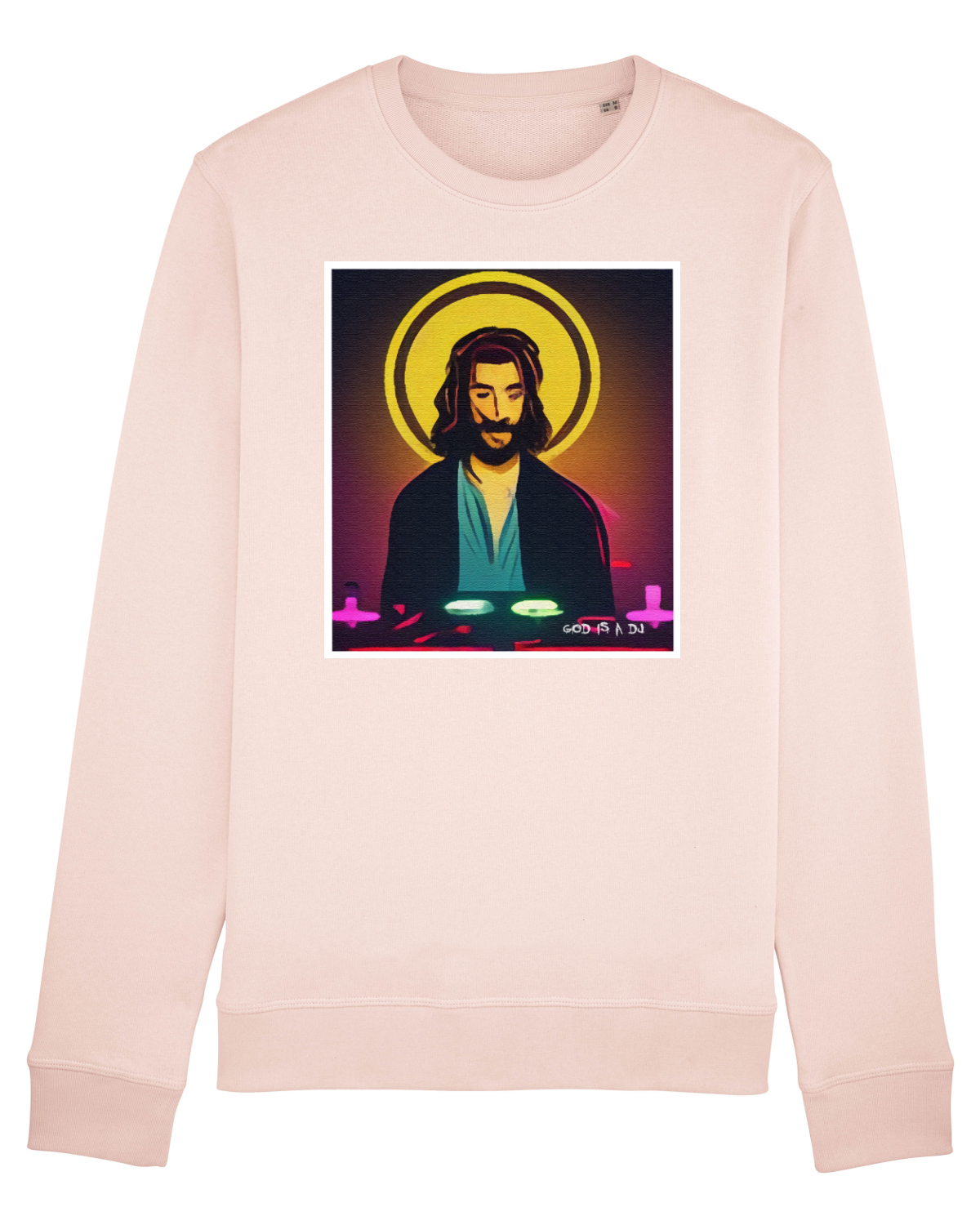 Bluză mânecă lungă Unisex Rise Candy Pink