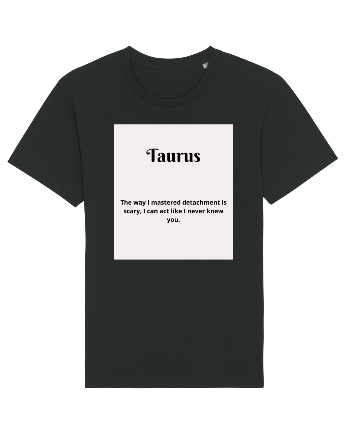 Tricou mânecă scurtă Unisex Rocker Black