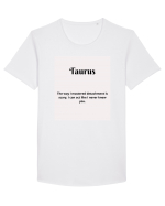Taurus 407 Tricou mânecă scurtă guler larg Bărbat Skater