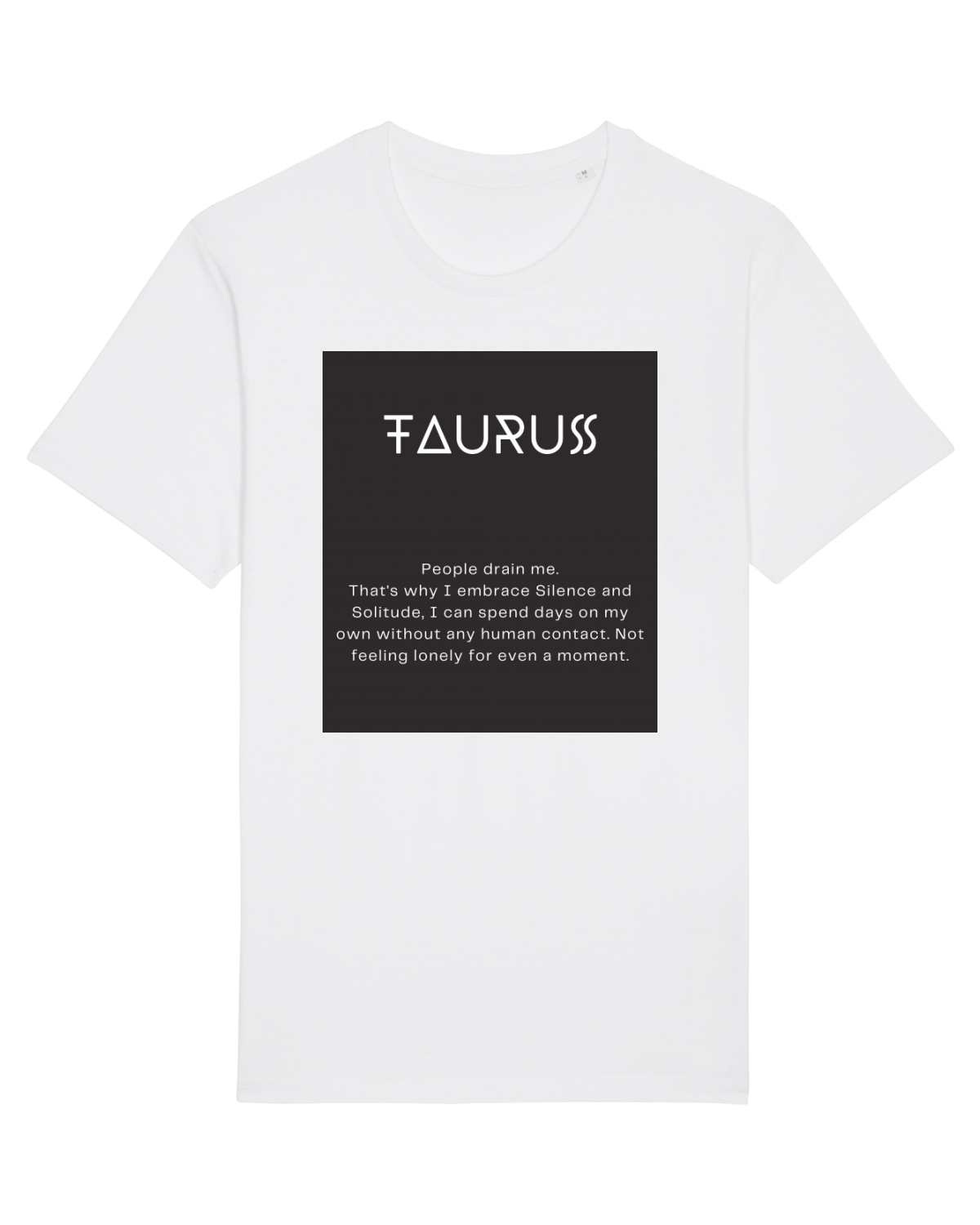 Tricou mânecă scurtă Unisex Rocker White