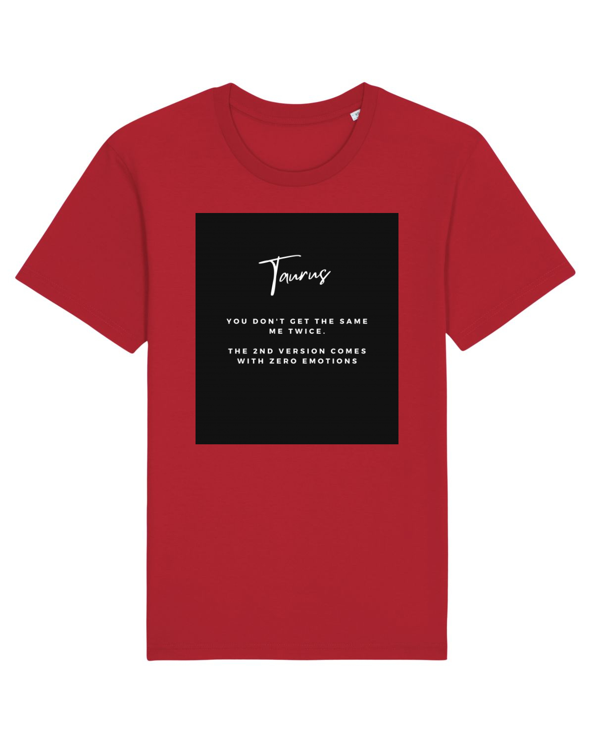 Tricou mânecă scurtă Unisex Rocker Red