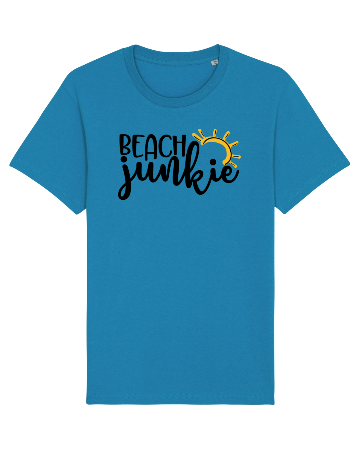 Tricou mânecă scurtă Unisex Rocker Azur