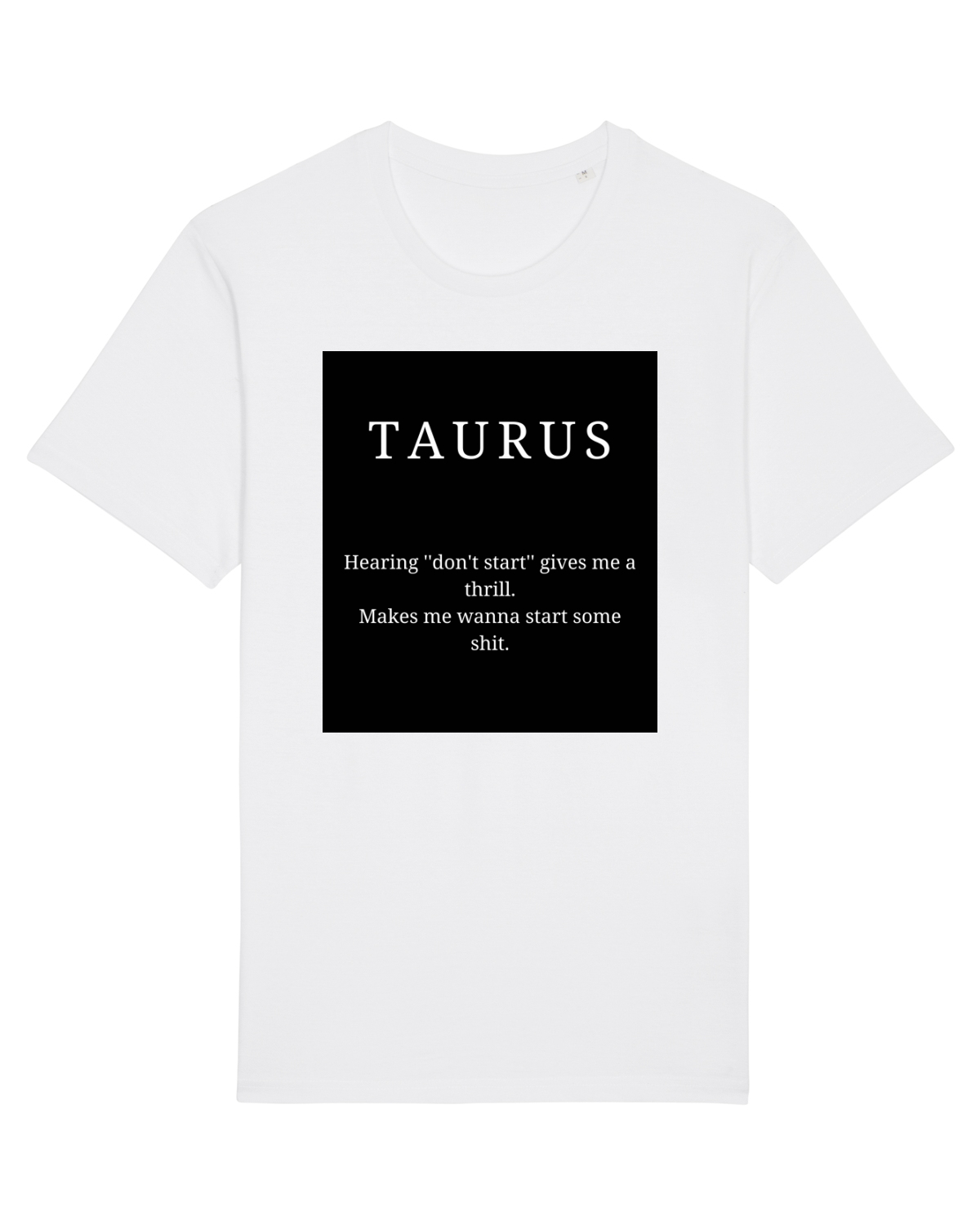 Tricou mânecă scurtă Unisex Rocker White
