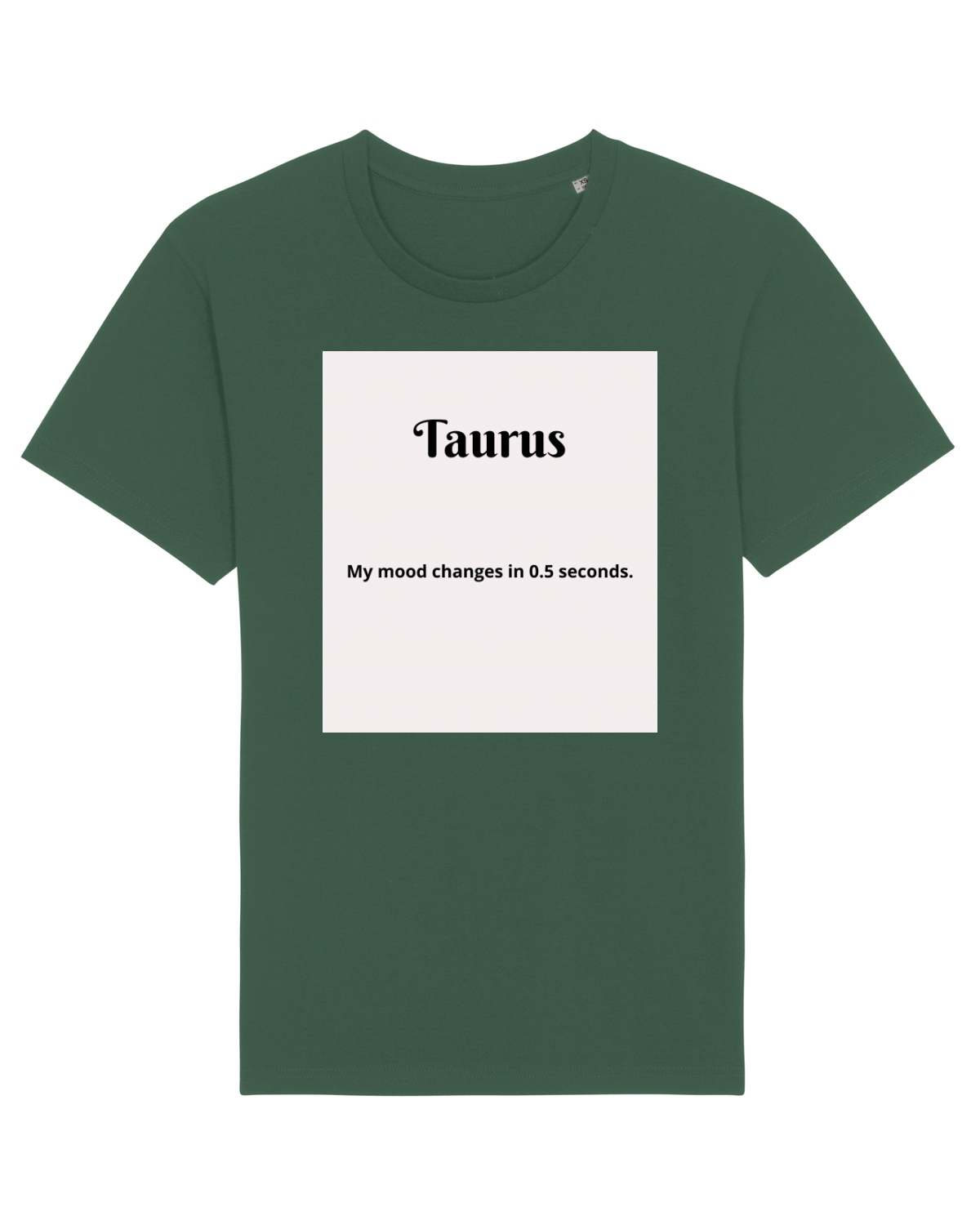 Tricou mânecă scurtă Unisex Rocker Bottle Green