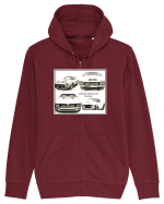 american muscle car Hanorac cu fermoar Unisex Connector