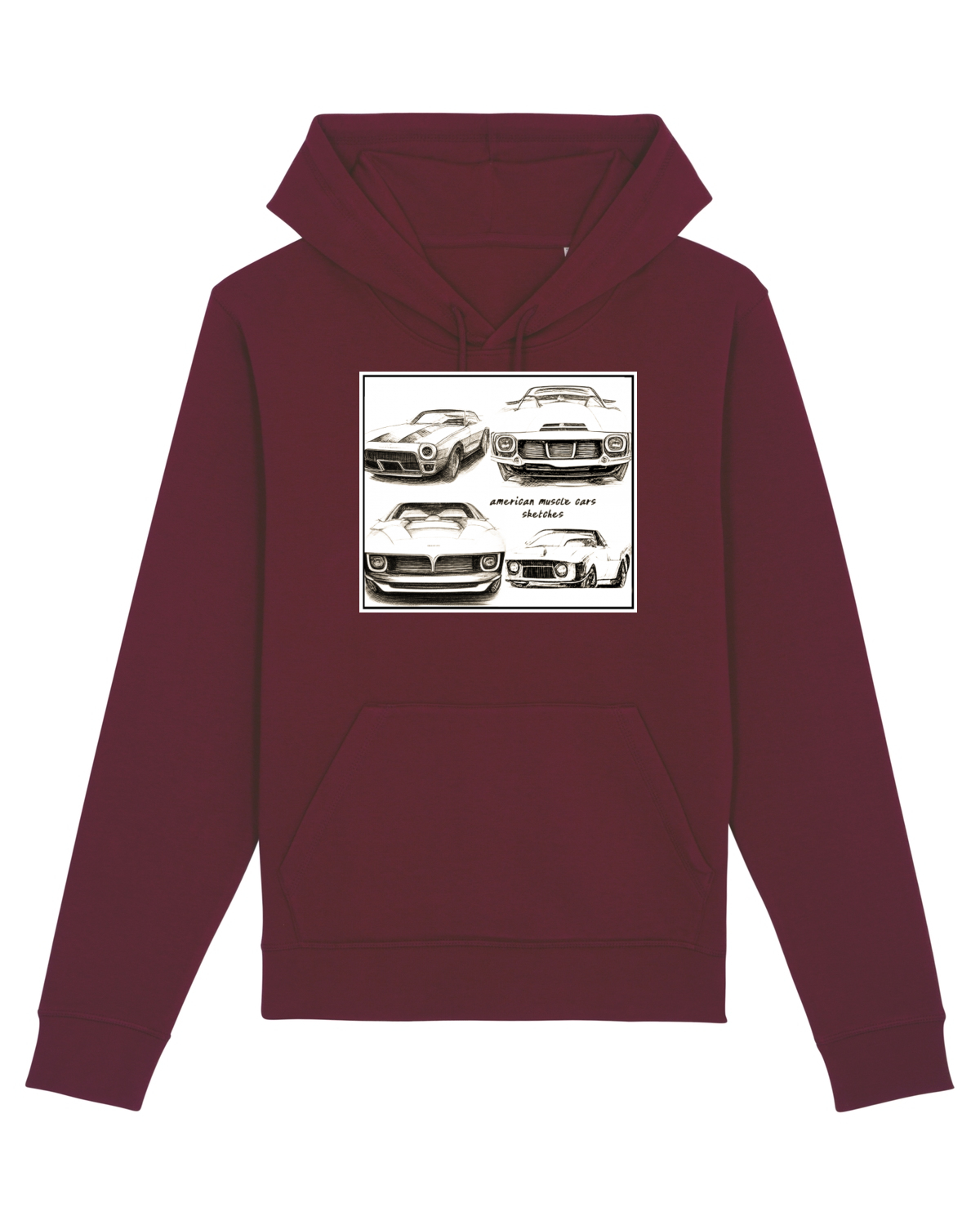 Hanorac Unisex Drummer Burgundy